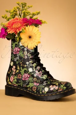 Flash Sale Dr. Martens 1460 Pascal Backhand Bloom Stiefel In Schwarz
