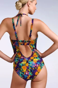 Clearance Marlies Dekkers Acapulco Badeanzug In Petunia Lila