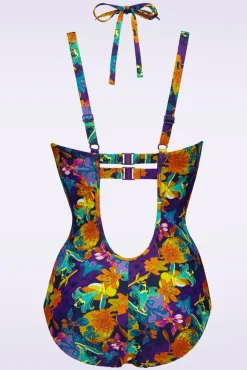 Clearance Marlies Dekkers Acapulco Badeanzug In Petunia Lila