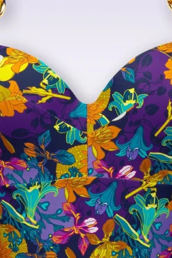 Clearance Marlies Dekkers Acapulco Badeanzug In Petunia Lila