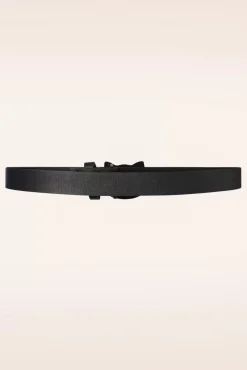 New Banned Retro Addis The Cat Gürtel In Schwarz