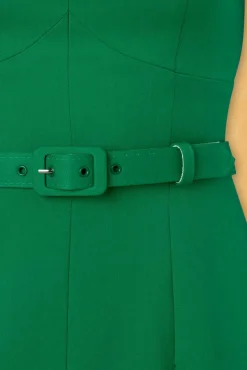 Outlet Vintage Diva Adriana Etuikleid In Grun