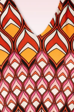 Hot Smashed Lemon Alba Kleid In Multi