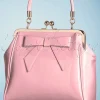 Best Banned Retro Amerikanische Vintage Lacktasche In Pink