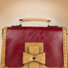 New Banned Retro Antike Handtasche In Rot
