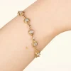 Best Sale Very Cherry Antikes Armband In Gold Und Mondstein Weis