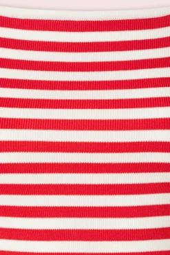 Online Zilch Audrey Gestreiftes Top In Blute