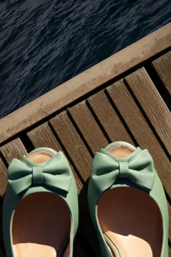 Flash Sale Lola Ramona u2665 Topvintage Ava Cote D'Azur Pumps In Feltspar Grun