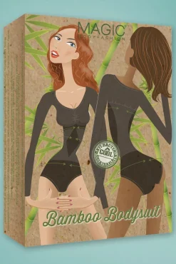 Online MAGIC Bodyfashion Bambus-Bodysuit In Schwarz