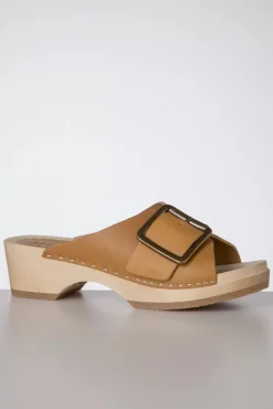 New Gru00fcnbein Banu Mule Clogs In Cognac