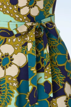 Cheap King Louie Betty Party Kleid Selena In Tiefblau