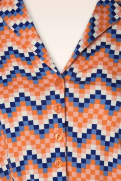 Outlet Bakery Ladies Bibi Playsuit In Ministeck Kobalt