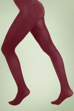 Best Sale Pamela Mann Blickdichte Strumpfhose In Burgund