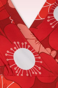 Hot Cissi och Selma Britta Jumpsuit In Rot