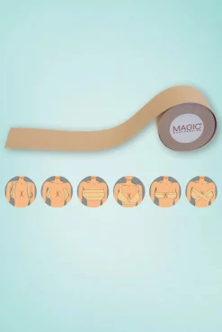 Shop MAGIC Bodyfashion Brusttape In Karamell