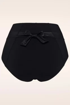 Cheap Marlies Dekkers Cache Coeur Slips Mit Hoher Taille In Schwarz