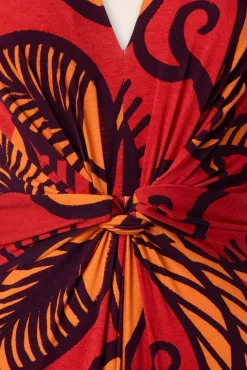 Discount Surkana Camila Maxi Kleid In Orange