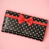Store Banned Retro Carla Bow Polka Geldborse In Schwarz Und Rot