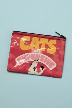 Flash Sale Blue Q Cats Are Expensive Geldborse