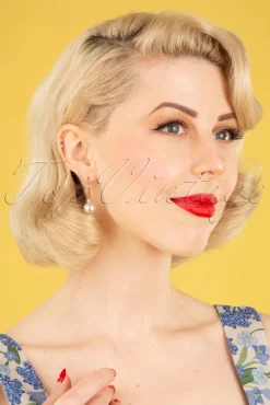 Discount Sweet Cherry Champagne Pearl Ohrringe In Gold Und Elfenbein