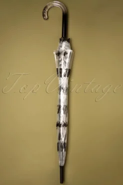 Hot So Rainy Chat Noir Transparent Dome Regenschirm In Schwarz