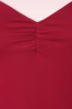 Sale Vixen Cindy Cross Back Top In Rot