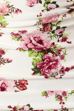 Shop Esther Williams Classic Flowers Romance Bikinihose In Creme