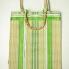Store Surkana Club Tropicana Shopper Tasche In Acid Grun