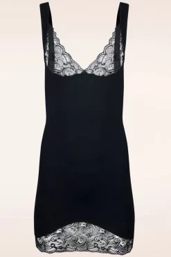 Shop MAGIC Bodyfashion Comfort Lace Kleid In Schwarz