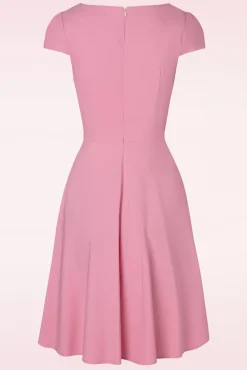 Cheap Vixen Connie Swing Kleid In Babyrosa