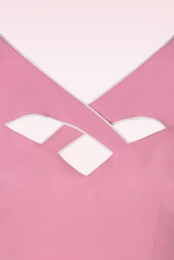 Cheap Vixen Connie Swing Kleid In Babyrosa