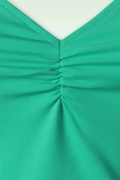 Sale Vixen Cross Back Top In Turkis