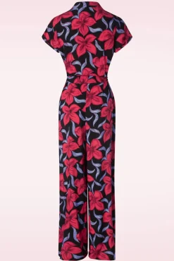 Cheap King Louie Daisy Jumpsuit Deacon In Schwarz