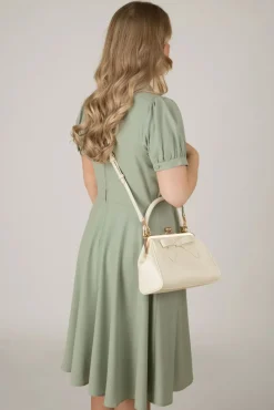 Cheap Banned Retro Daydream Handtasche In Creme