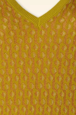 Sale King Louie Deep V Top Cosette In Currygelb