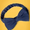 Sale Banned Retro Dionne Bow Stirnband In Navy