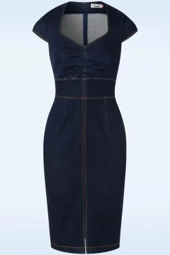 Cheap Rock-a-Booty Dorothy Etuikleid In Blau