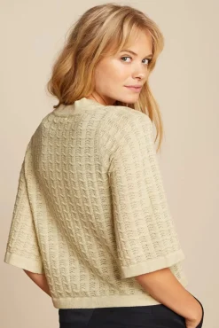 Shop King Louie Emily Palette Strickjacke In Creme