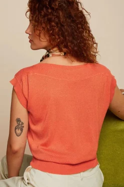 Best Sale King Louie Erin Top Spiro In Flamme Orange