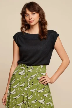 Sale King Louie Erin Top Spiro In Schwarz