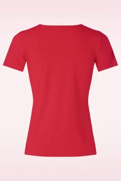 New Banned Retro Fara Top In Rot