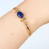 Clearance Very Cherry Farao Armband In Gold Und Lapislazuli Blau