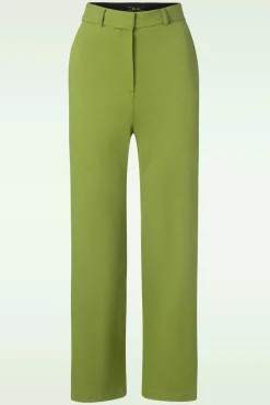 Clearance King Louie Federica Milano Uni Hose In Woodbine Gruen