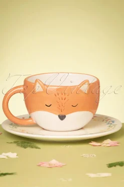 Fashion Sass & Belle Finley Fox Teetasse Und Untertasse Set