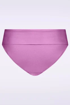 Store TC Beach Flipover-Bikinihose In Glanzendem Flieder