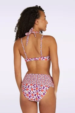 Cheap TC Beach Flipover-Bikinihose „Summer Flowers