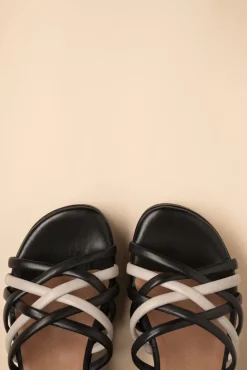 Best Sale Miz Mooz Gabriella Sandale In Schwarz Und Creme