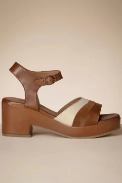 New Miz Mooz Gala Clog Sandalen In Brandy