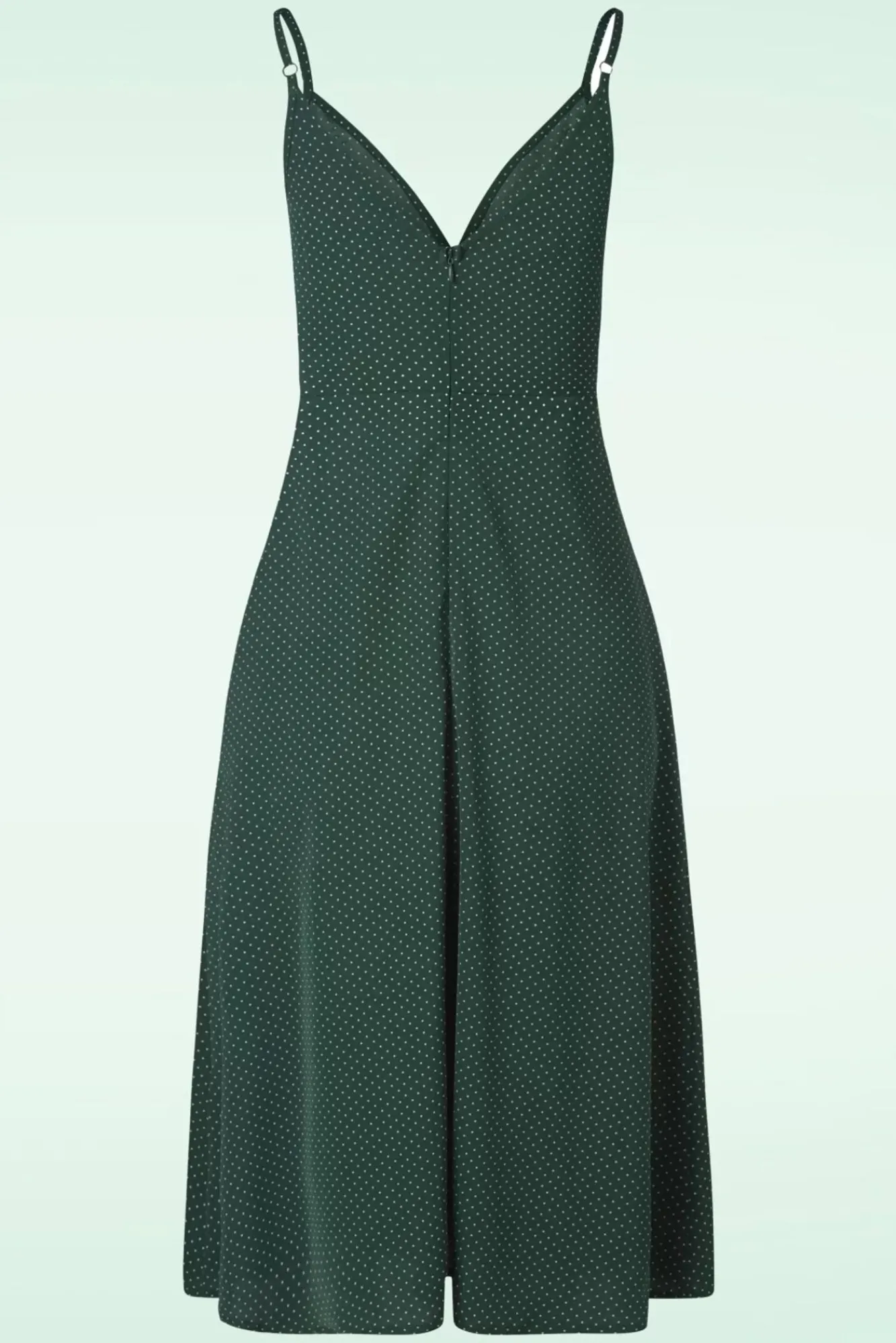 Best Banned Retro Garden Spot Kleid In Grun