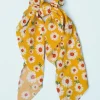 Cheap Banned Retro Geraldine Scrunchie In Gelb